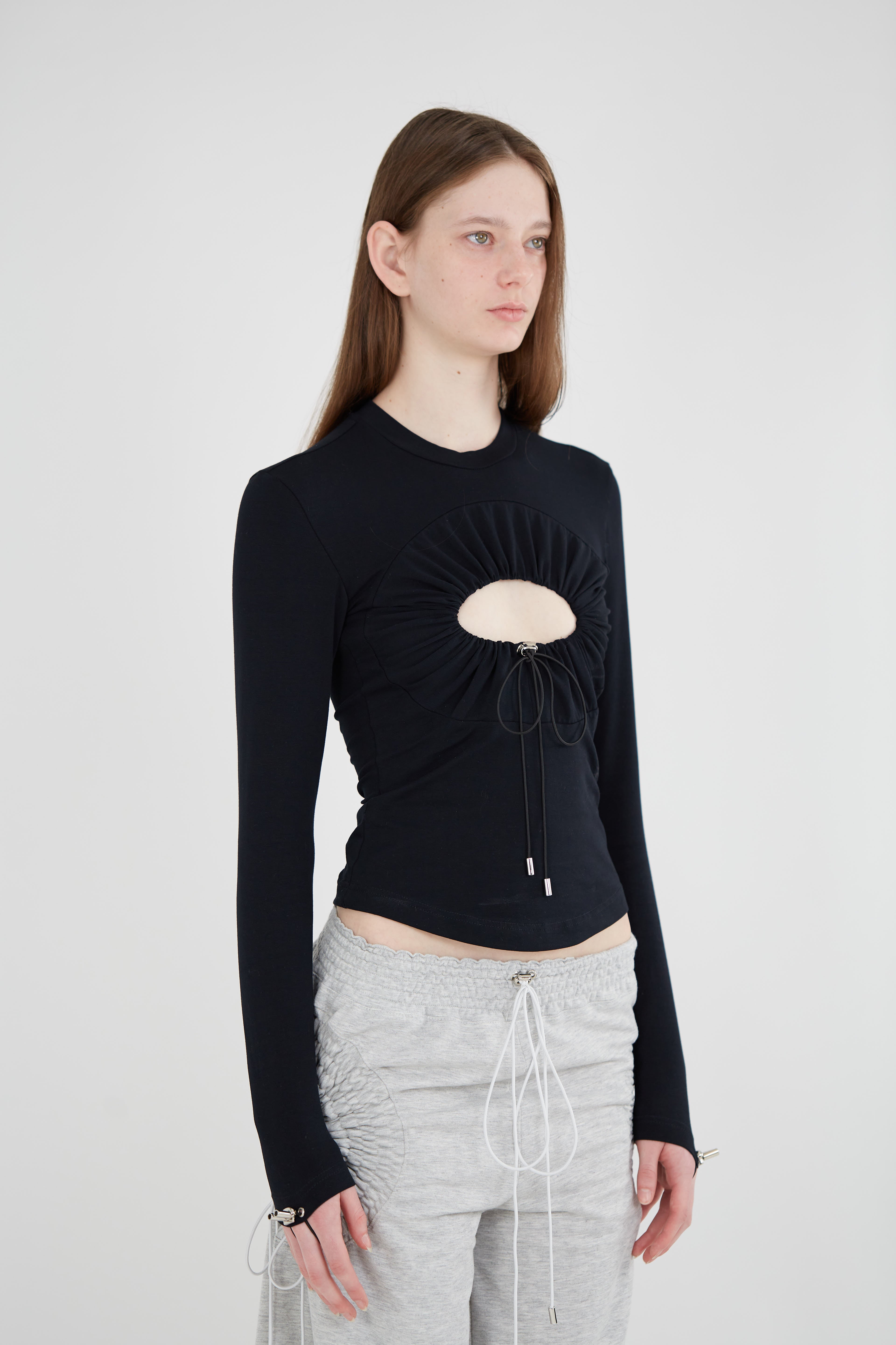 ★美品★nagonstans circle long-sleeves 黒 ロンT Circle-T Long Sleeve BLACK – Fabian Kis-Juhasz