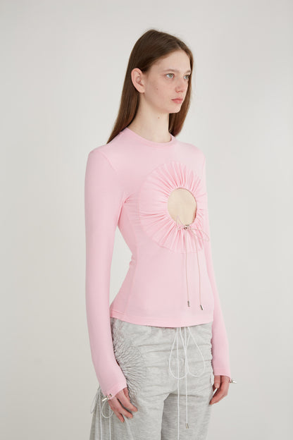Circle-T Long Sleeve ICY PINK