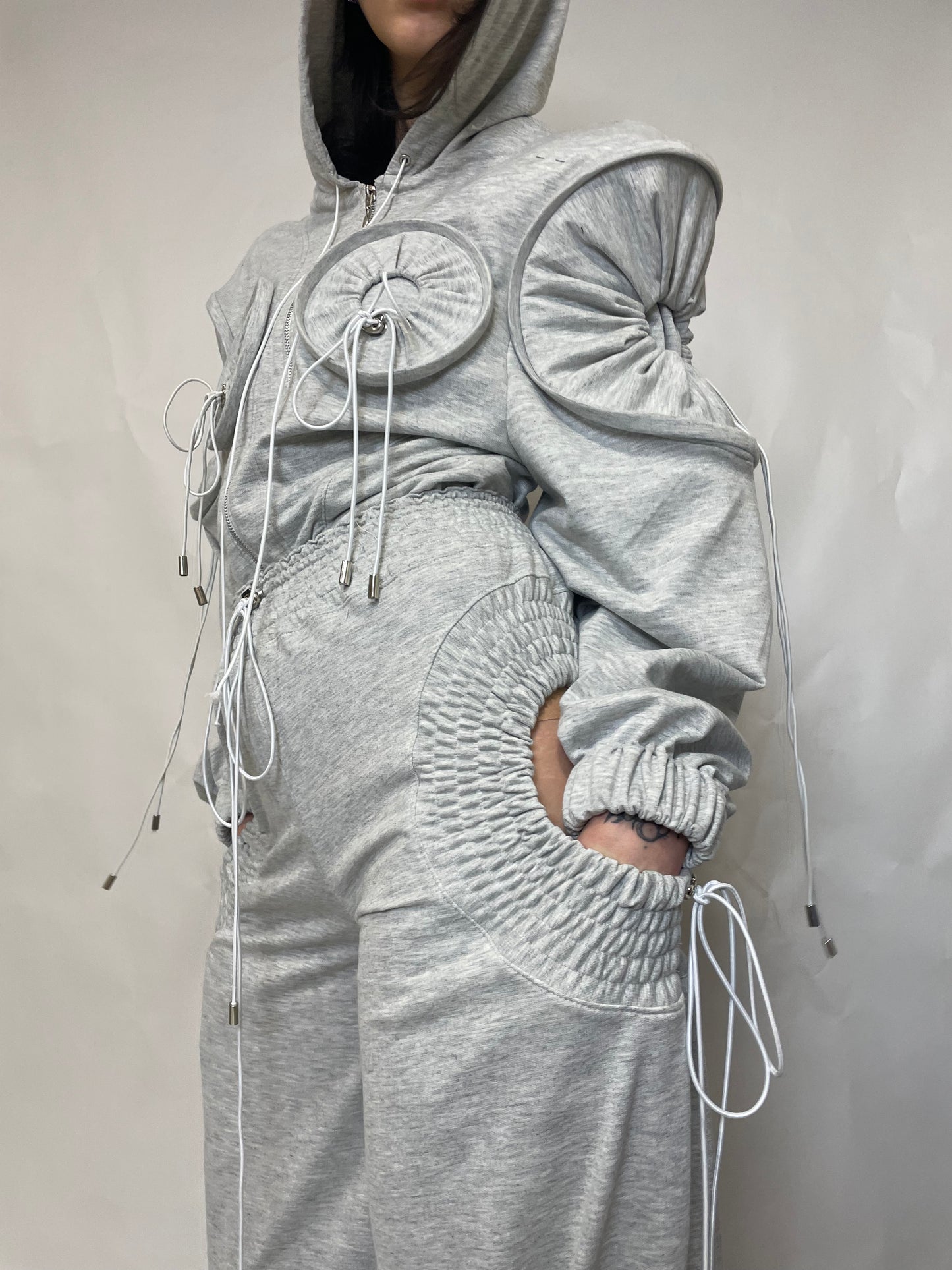 Circle Joggers -Grey