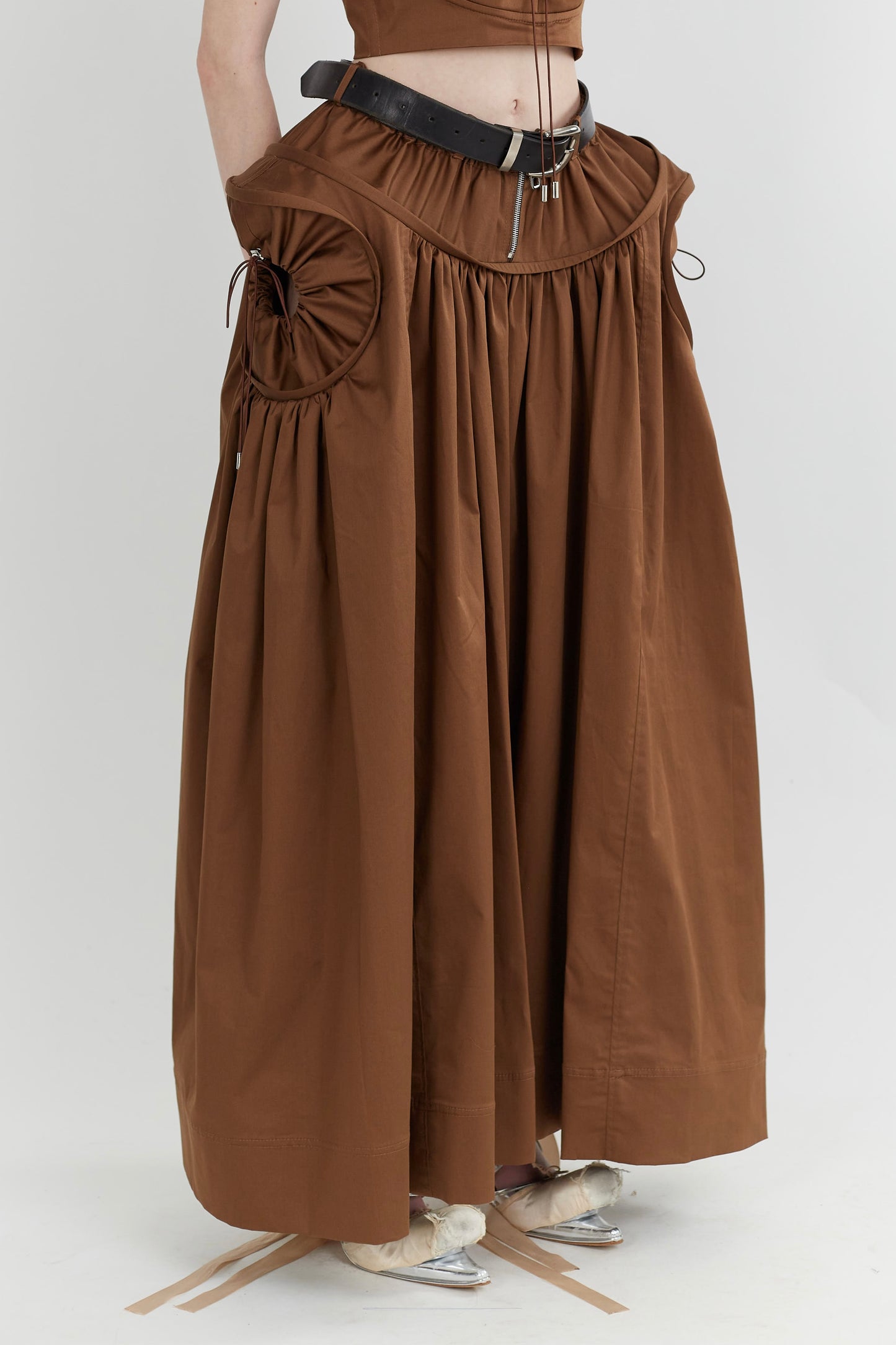 Doll Dress -Brown
