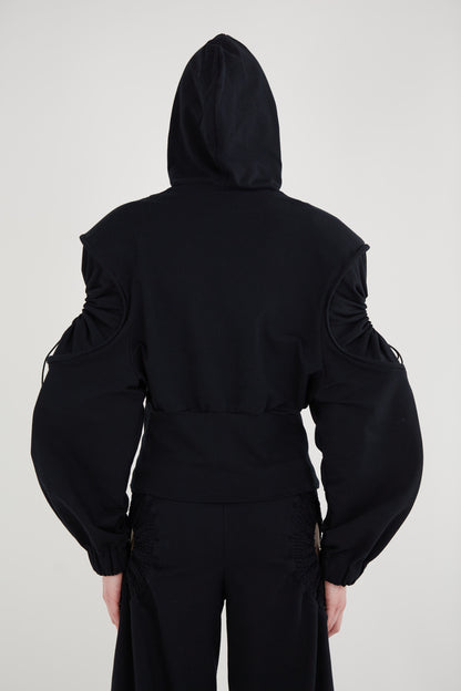 Circle Hoodie -Black