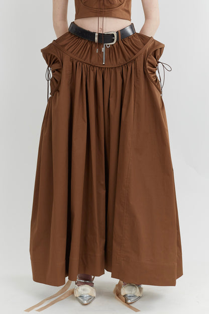 Doll Dress -Brown