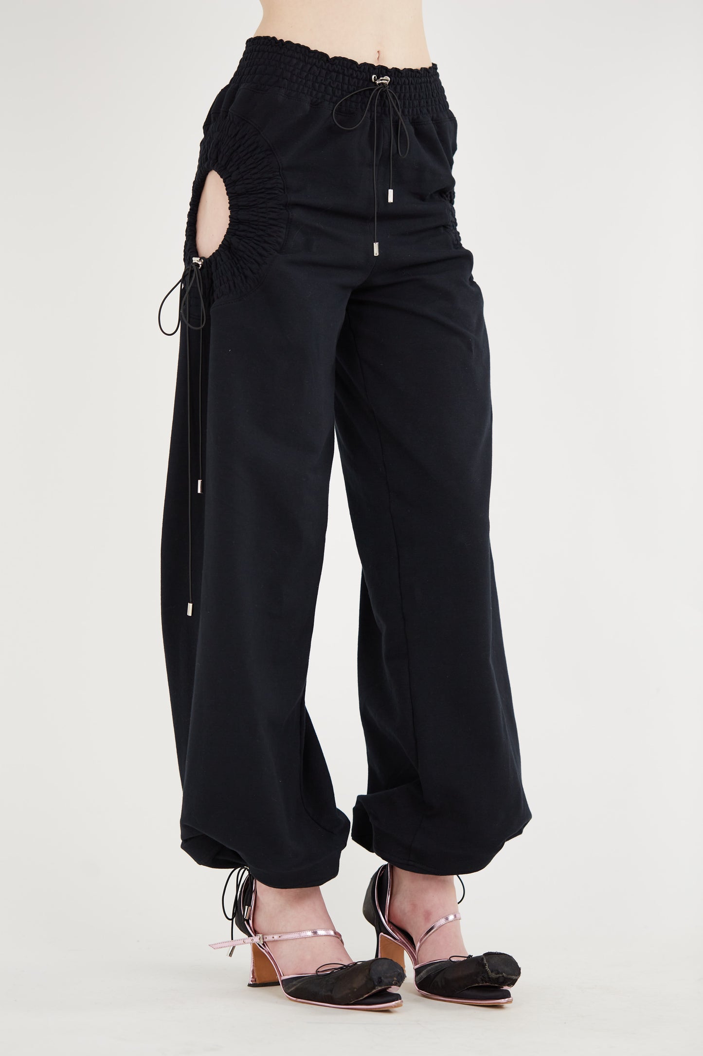 Circle Joggers -Black