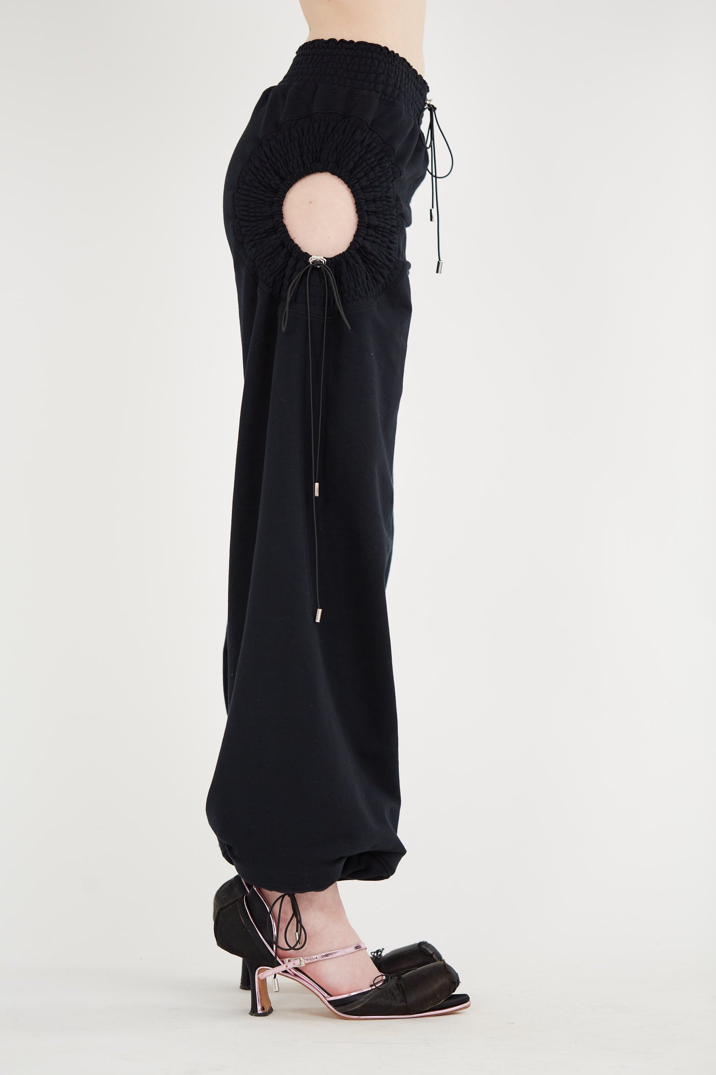 Circle Joggers -Black
