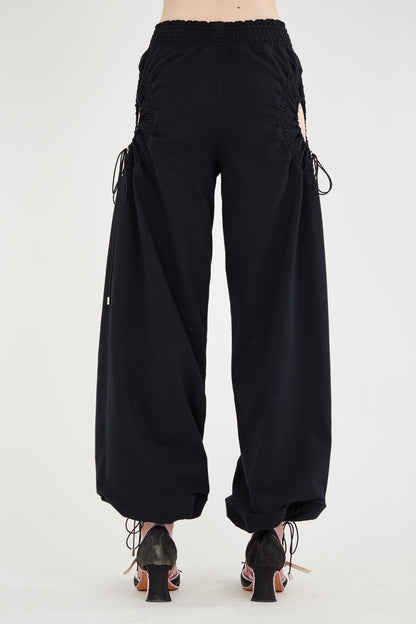 Circle Joggers -Black
