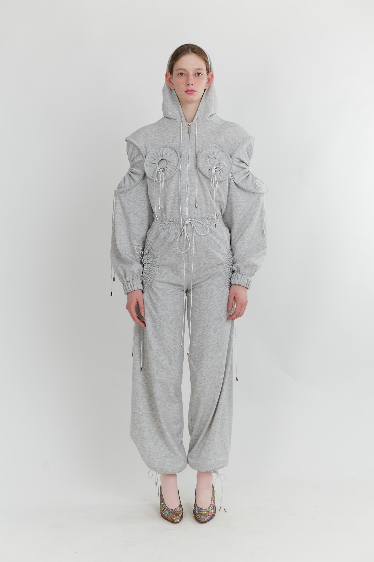 Circle Joggers -Grey