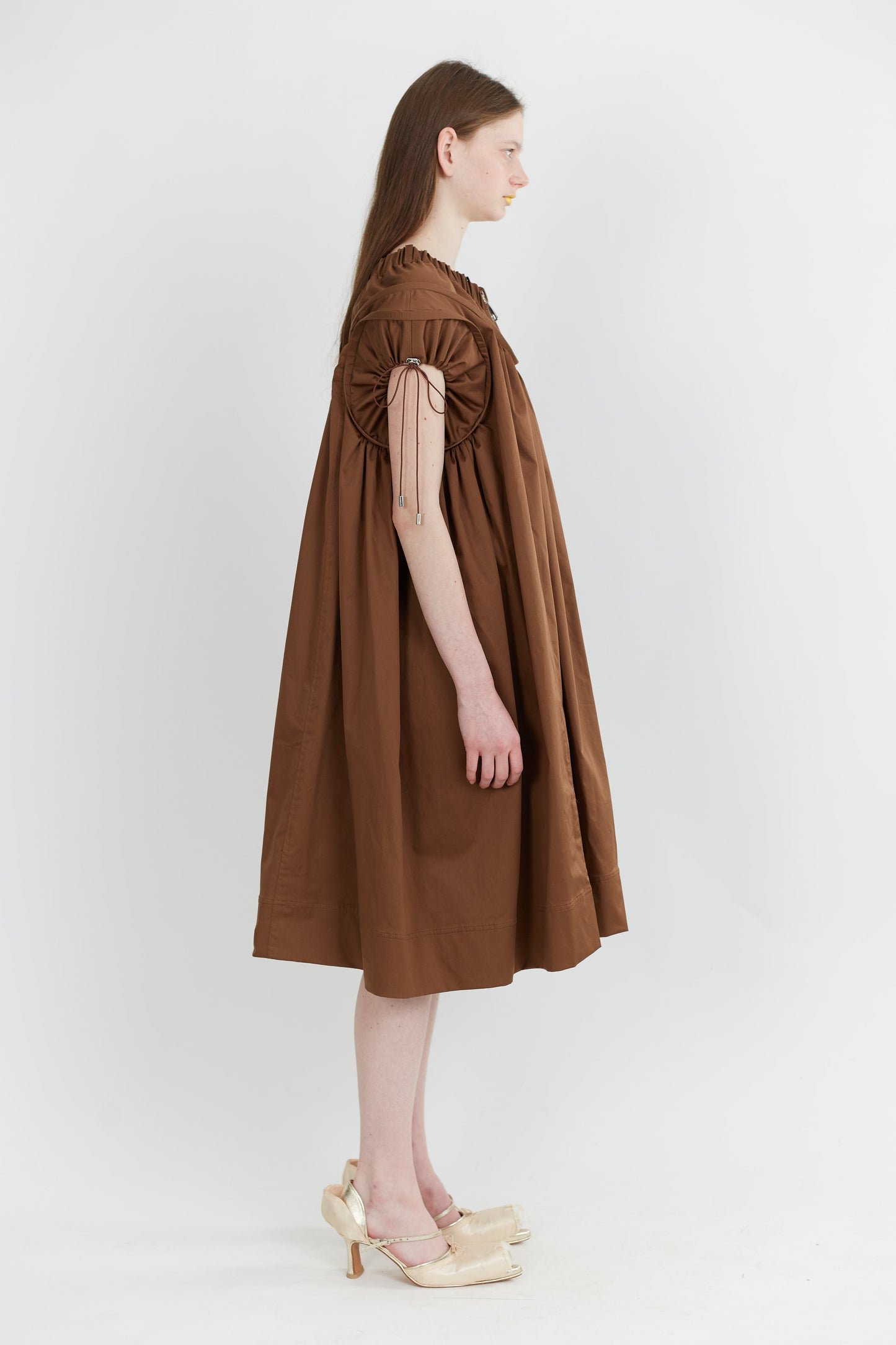 Doll Dress -Brown