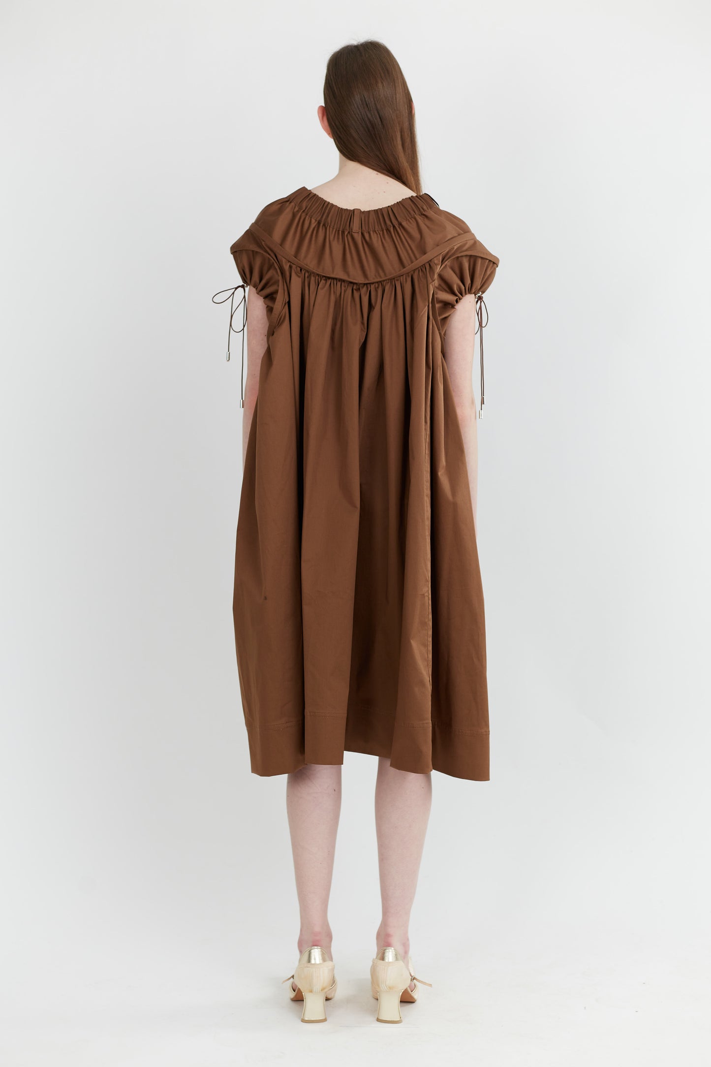 Doll Dress -Brown