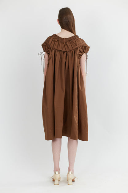 Doll Dress -Brown