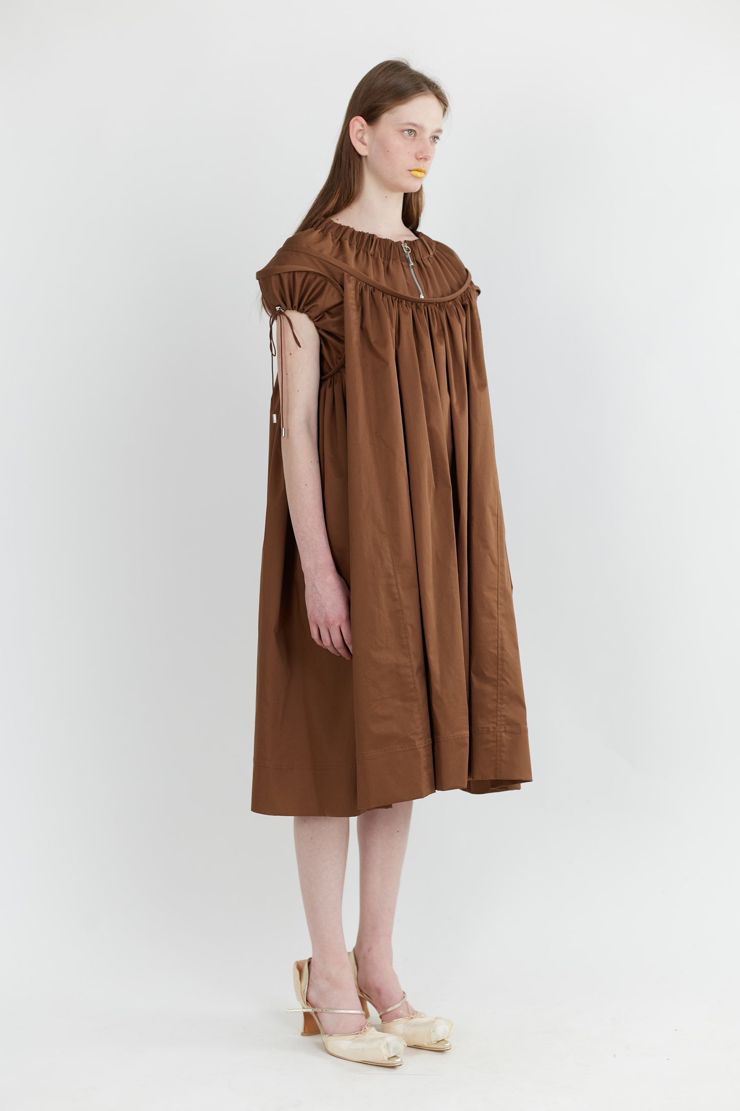 Doll Dress -Brown