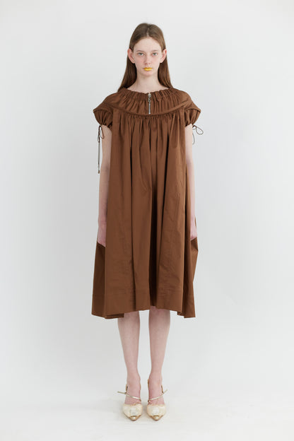 Doll Dress -Brown