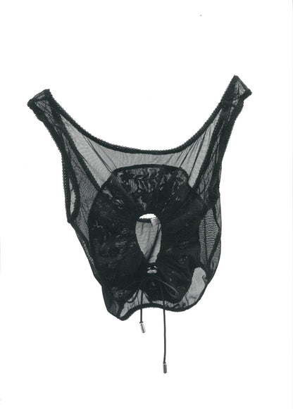 Black Circle Bralette