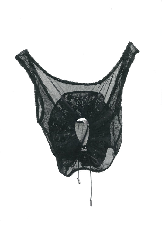 Black Circle Bralette